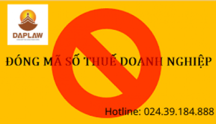 THỦ TỤC HOÀN THÀNH MÃ SỐ THUẾ TRƯỚC KHI GIẢI THỂ CỦA DOANH NGHIỆP